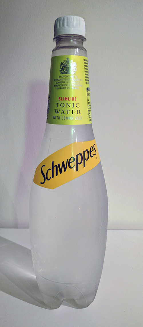 Schweppes Slimline Tonic Water with Lemon Zest