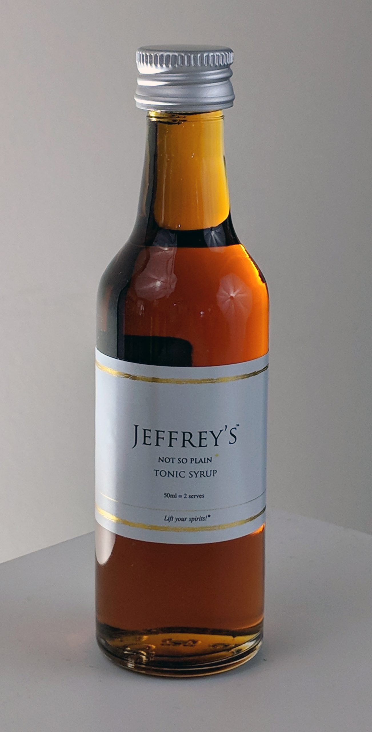 Jeffrey's Not so Plain Tonic Syrup