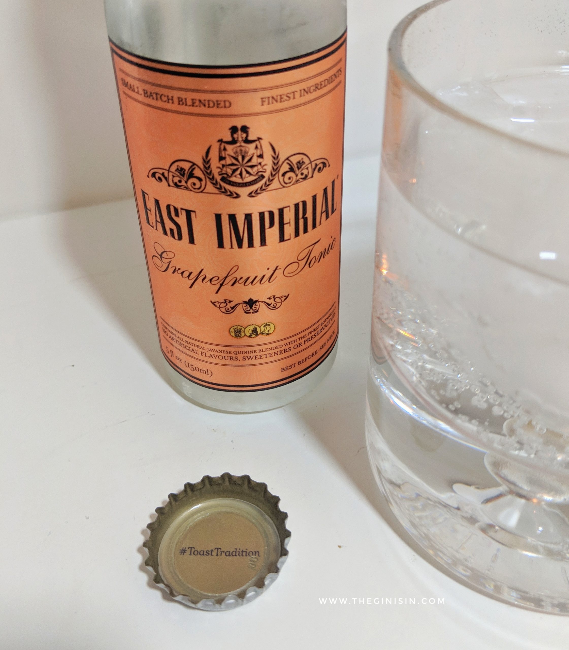 East Imperial Grapefruit Tonic Poured