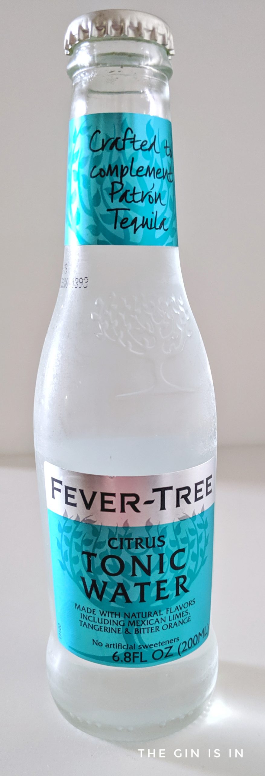 Fever Tree Citrus Tonic Water Bottle