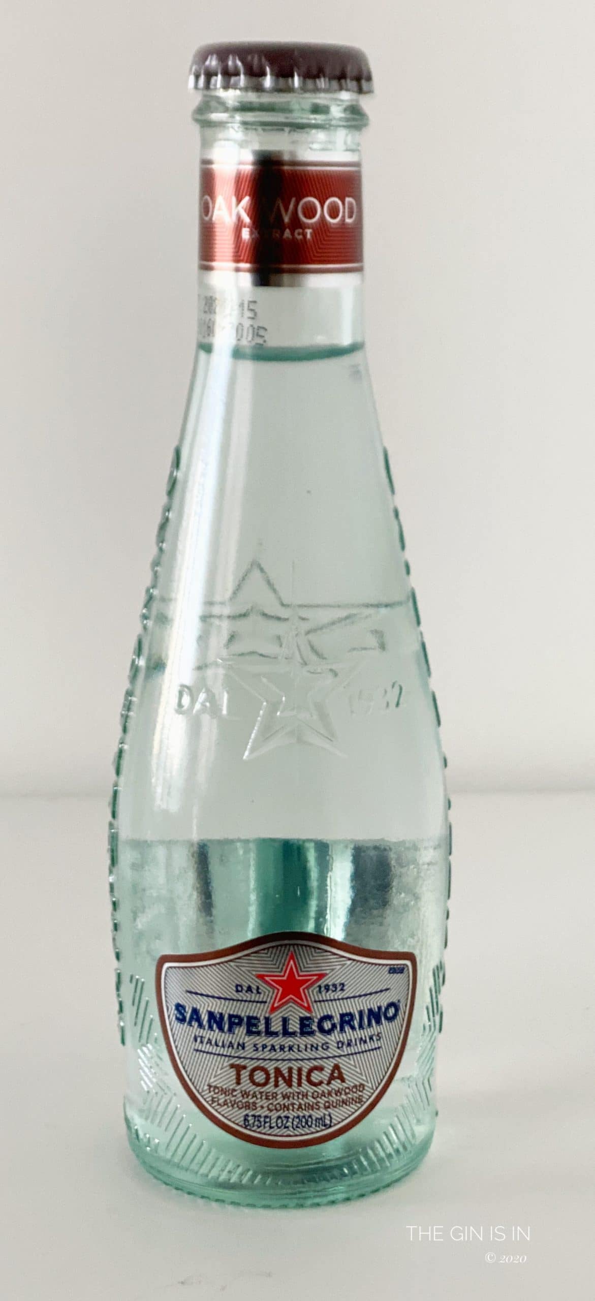 San Pellegrino Oak Wood Tonica Bottle